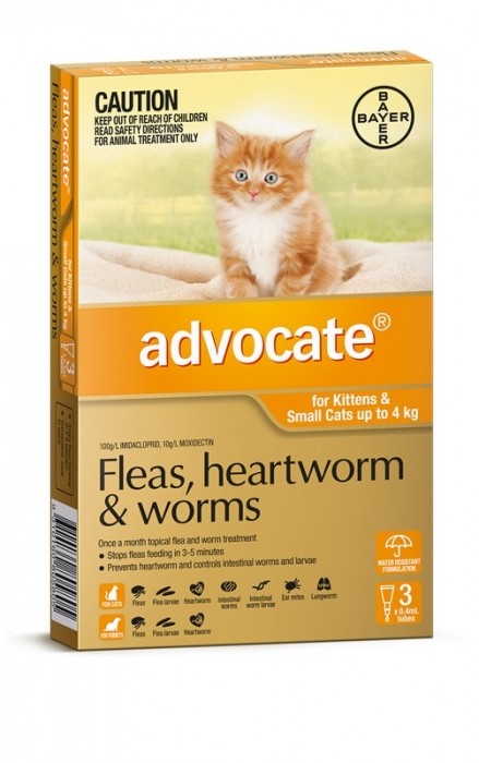 Advocate Cat 0-4kg Orange 3's