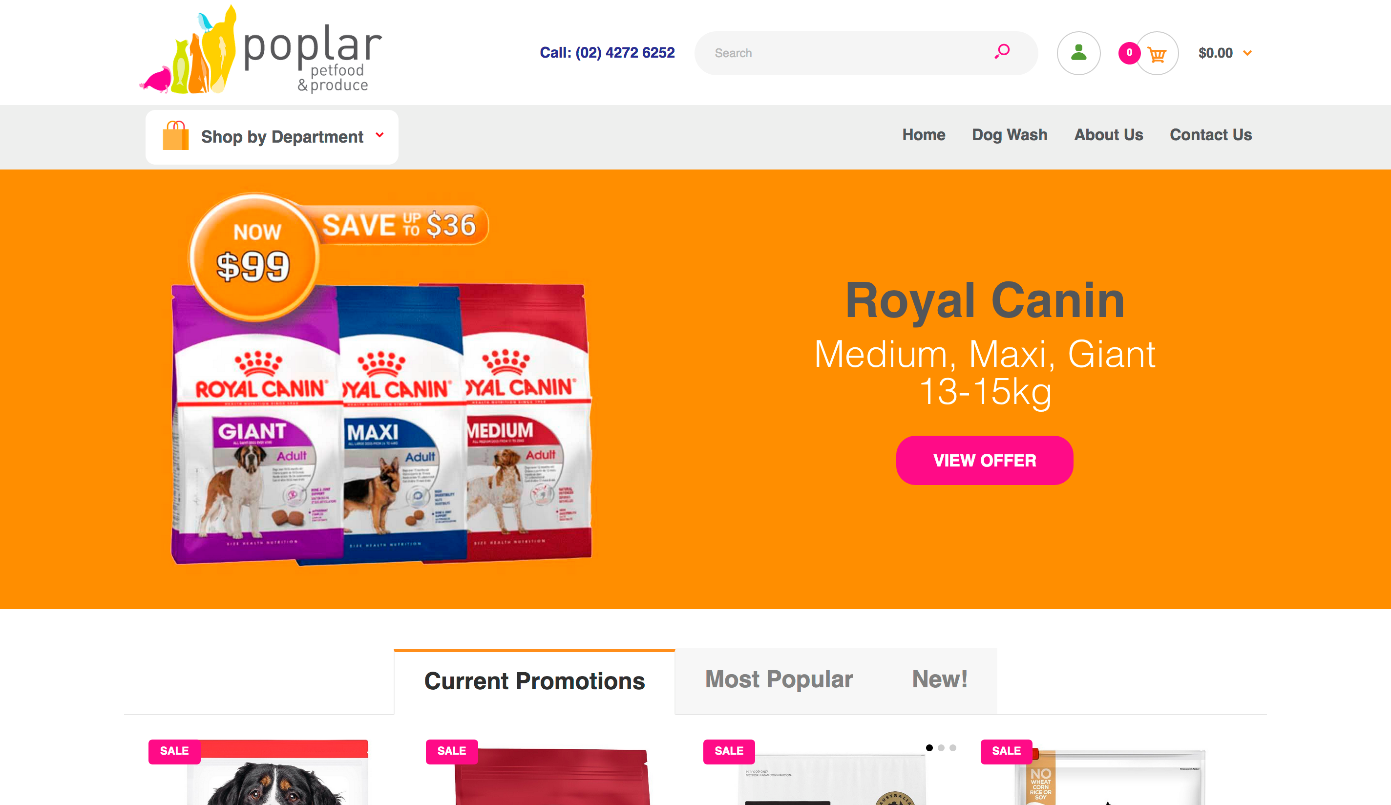 Poplar Petfood & Produce Kembla Grange