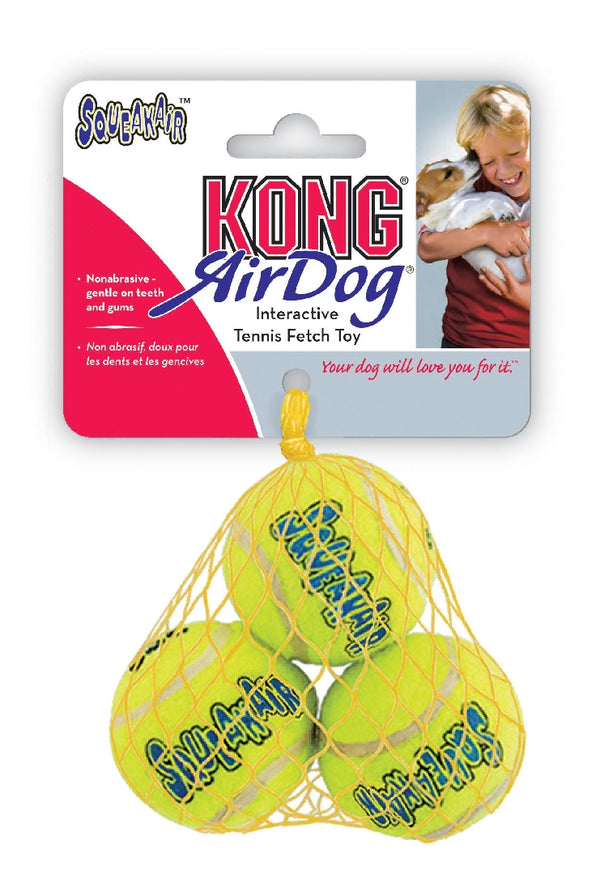 Kong Airdog Squeaker Balls Small 3pk