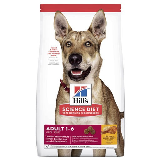 Hill's Science Diet Adult Dry Dog Food 12kg