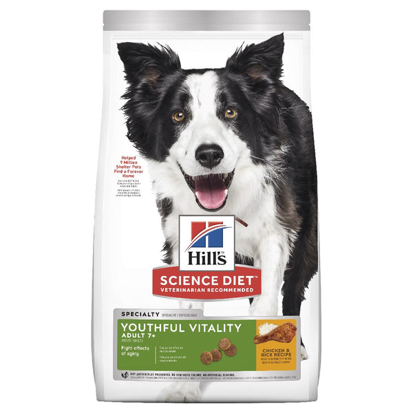 Hill's Science Diet Adult 7+ Senior Vitality Senior Dry Dog Food 5.67kg