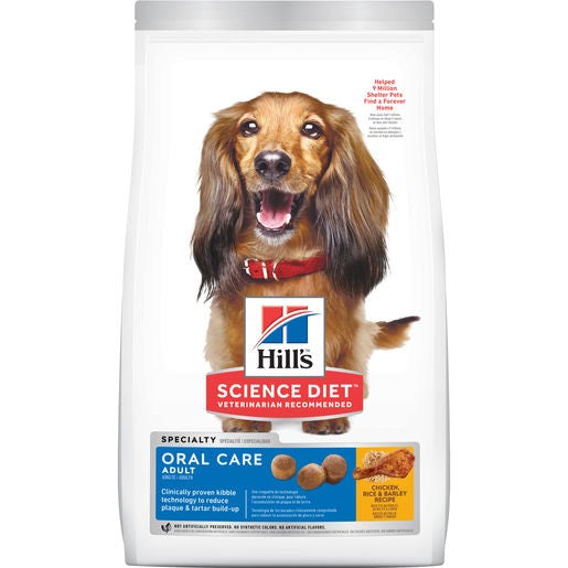 Hill's Science Diet Adult Oral Care Dry Dog Food 2kg