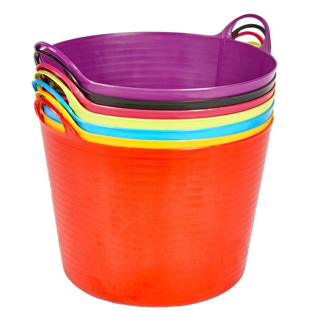 26lt Flexible Coloured Buckets