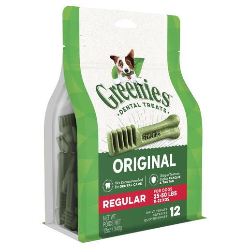 Greenies Regular 12 Pack 340g