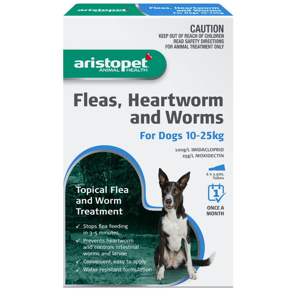 Aristopet Spot Treatment Dog 10-25kg 3pk
