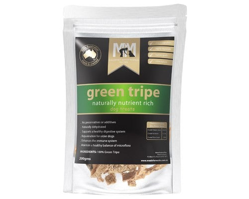Meals For Mutts Green Tripe Dried Treats 200g