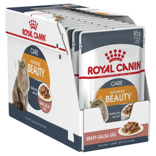 Royal Canin Intense Beauty Gravy 12 X 85g