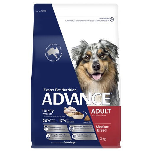 Advance Dog Adult Med Breed Chicken 3kg