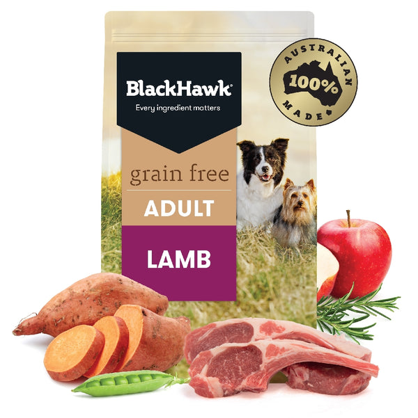 Black Hawk Grain Free Lamb 15kg Adult