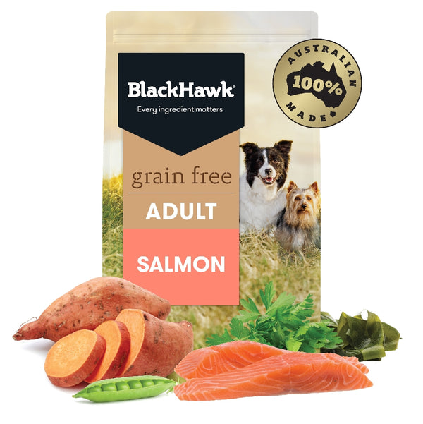 Black Hawk Adult Grain Free Salmon 2.5kg