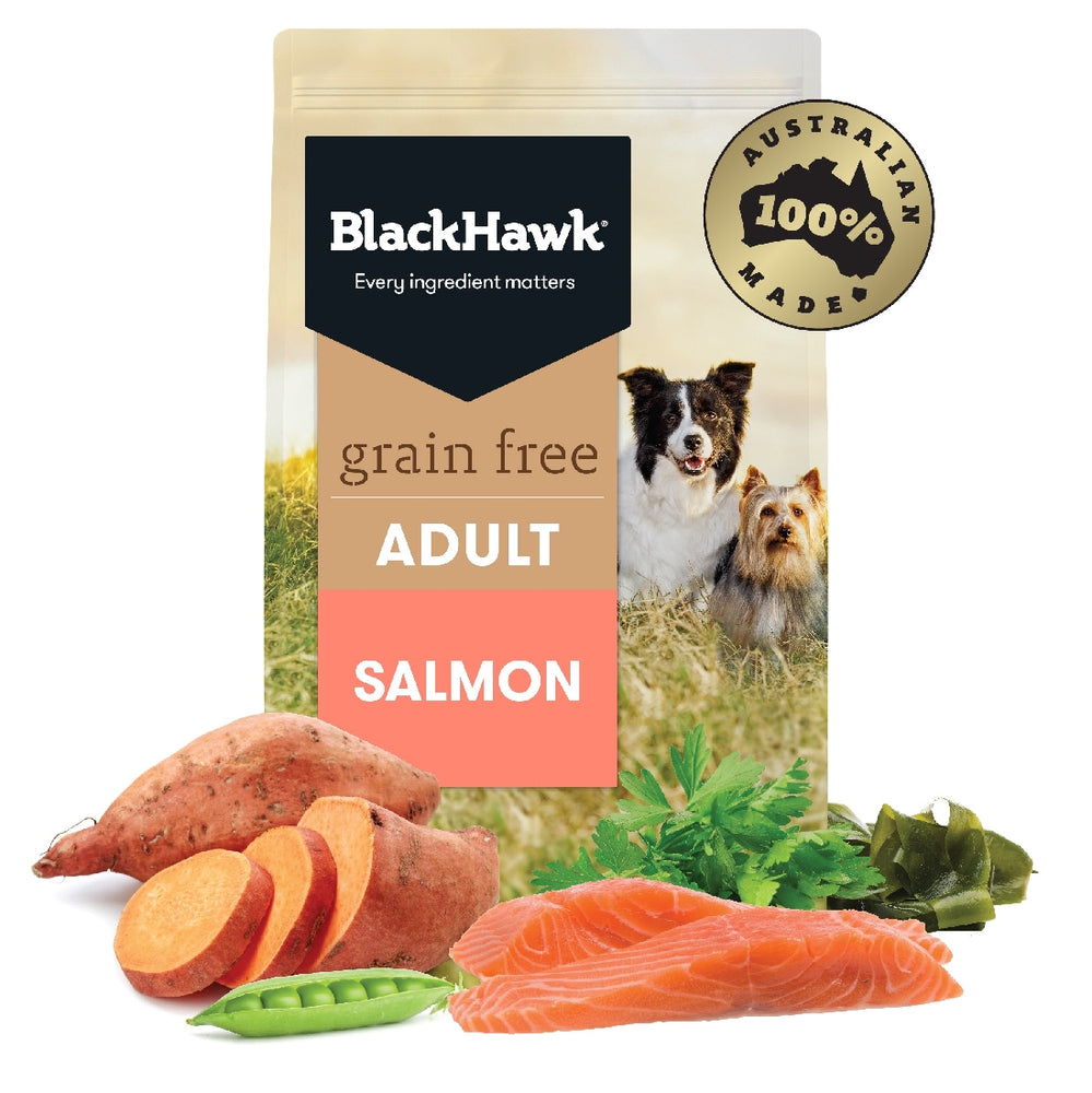 Black Hawk Adult Grain Free Salmon 15kg