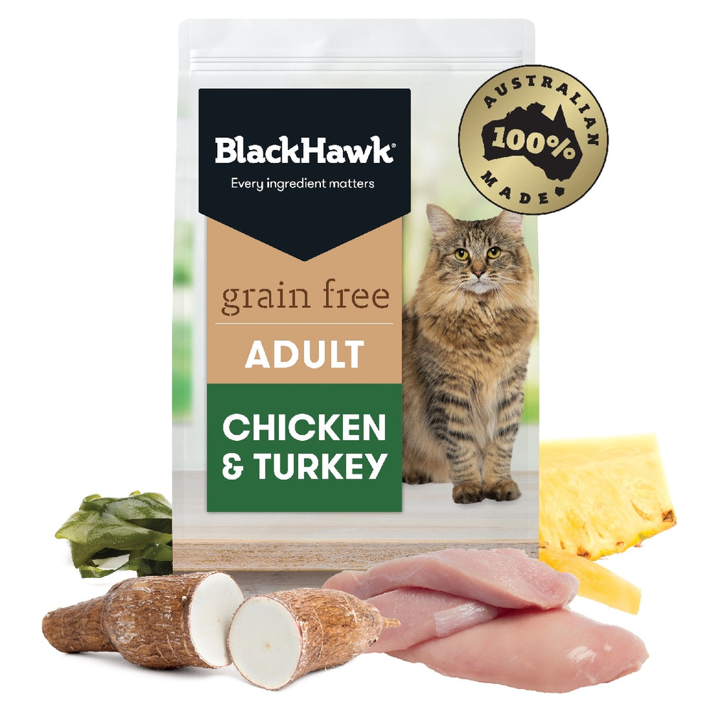 Black Hawk Grain Free Chicken & Turkey 2.5kg Adult