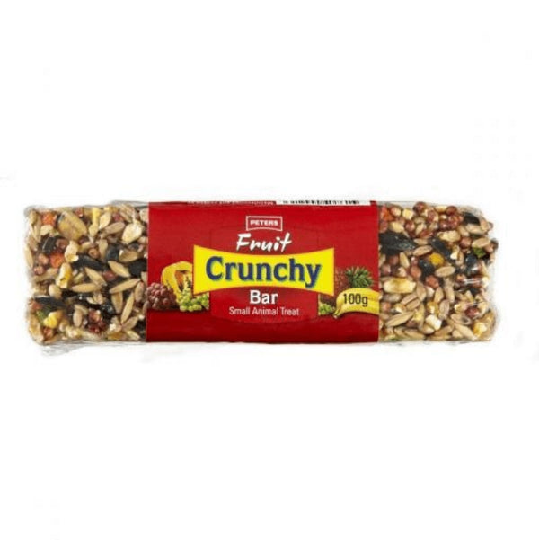 Peters Fruit Crunchy Bar 100g
