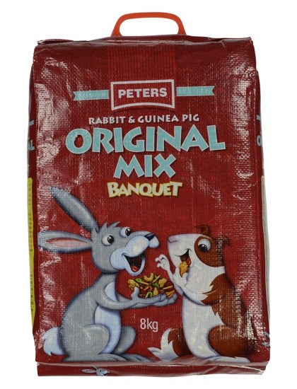 Peters Original Mix - Rabbit & Guinea Pig Food 8kg