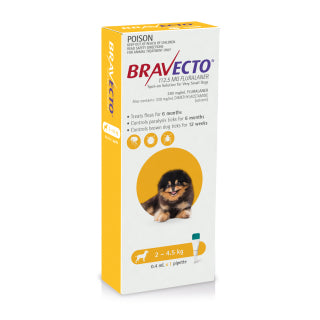 BRAVECTO SPOT ON 2-4.5KG