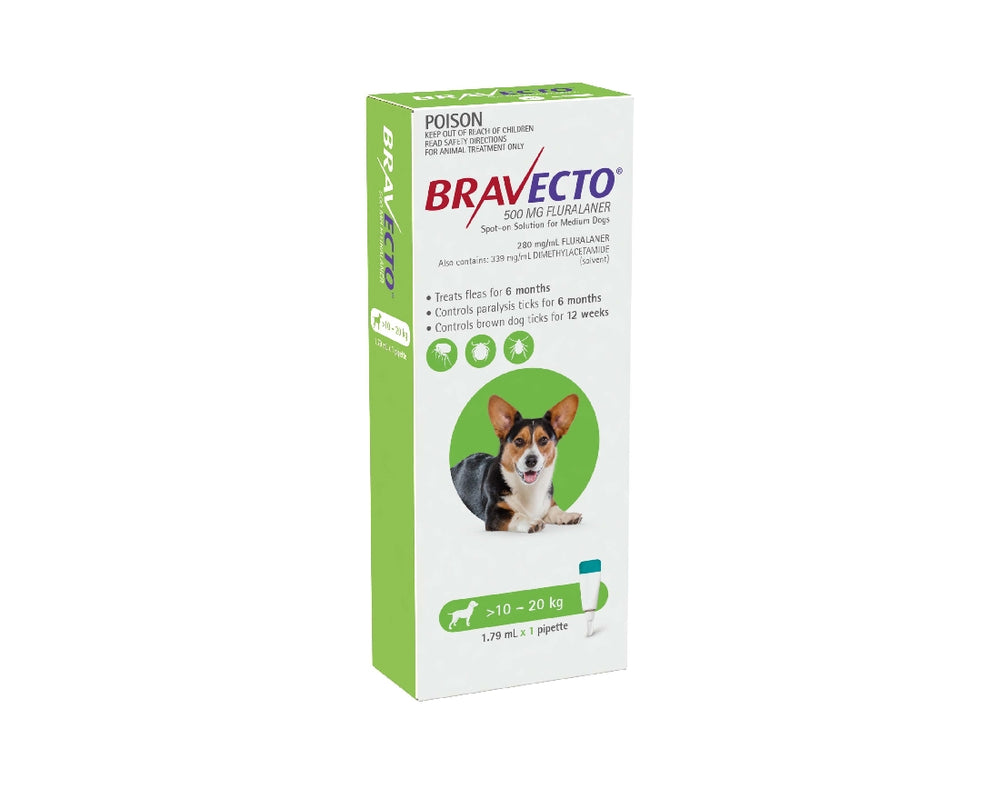 Bravecto Spot On 10-20kg