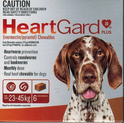 Heartgard Plus 23-45kg 6 Pack