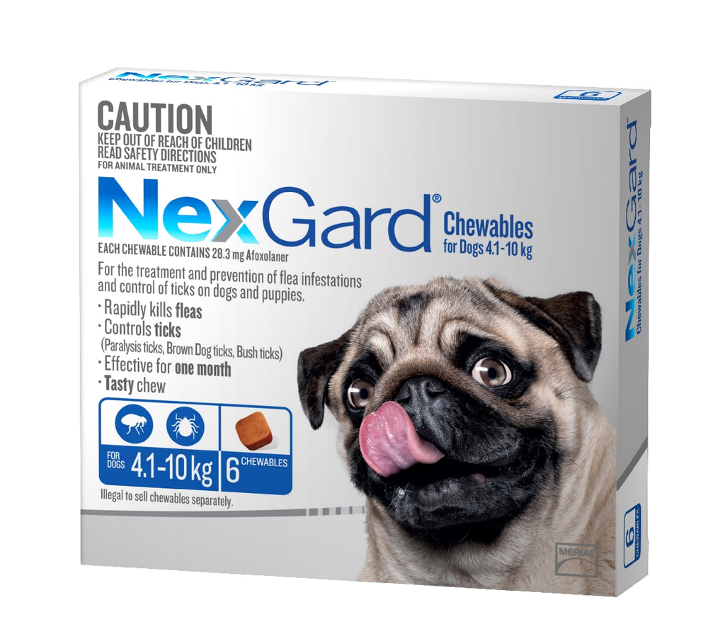 Nexgard Chewable 4.1-10kg 6 Pack