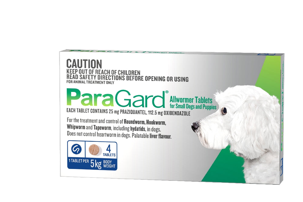 Paragard Dog 0-5kg 4pk
