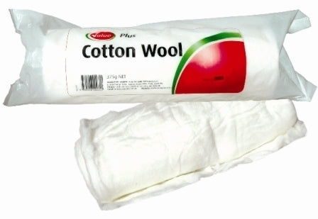 Value Plus Cotton Wool Roll 375 Gm