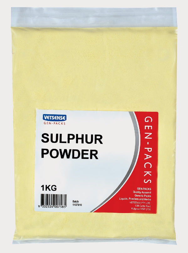 Vetsense Sulphur Yellow 1kg