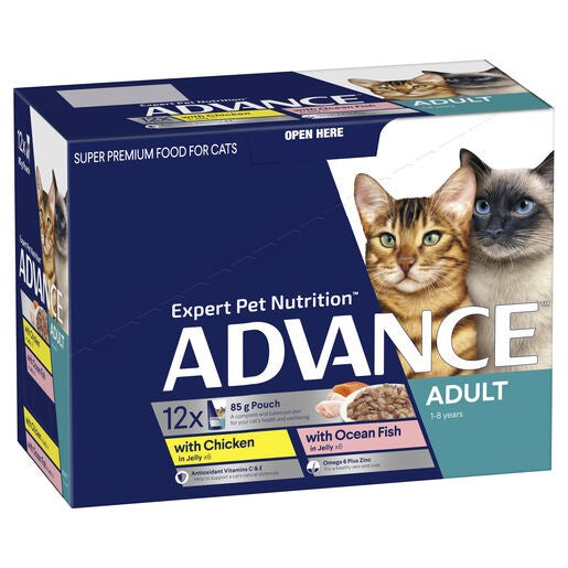 Advance Cat Multi Pack Jelly 12x85g