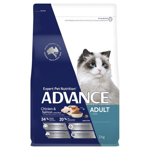 Advance Cat Adult Tw Chic & Salmon 3kg