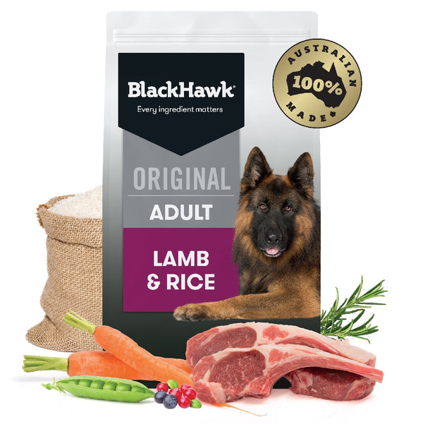 Black Hawk Lamb & Rice Adult 20kg