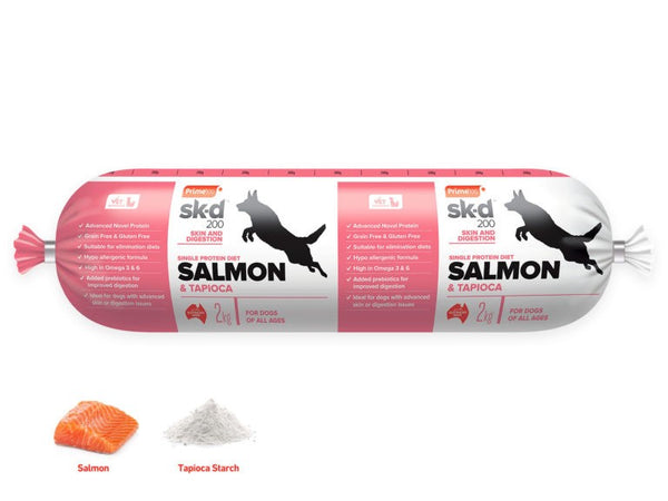 Prime Sk-D Salmon & Tapioca 2kg Roll