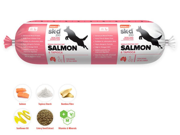 Prime Skd Salmon & Tapioca 800g Chilled Roll