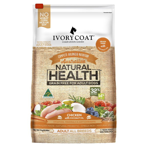Ivory Coat Grain Free Chicken With Coconut Oil 13kg