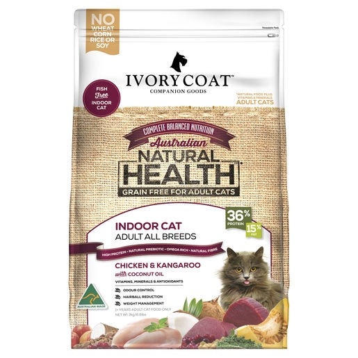 Ivory Coat Cat Indoor Chicken Kangaroo 3kg