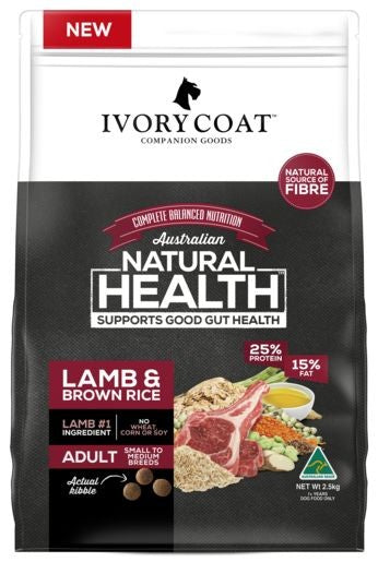 Ivory Coat Lamb Brown Rice 2.5kg
