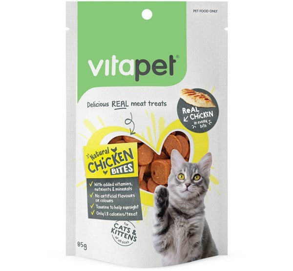 Vita Pet Cat Chicken Bites 85g